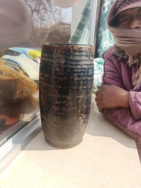 古玩陶瓷黑釉罐拍賣，當前價格999元