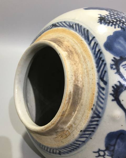 古玩陶瓷青花罐拍賣，當前價格8888元