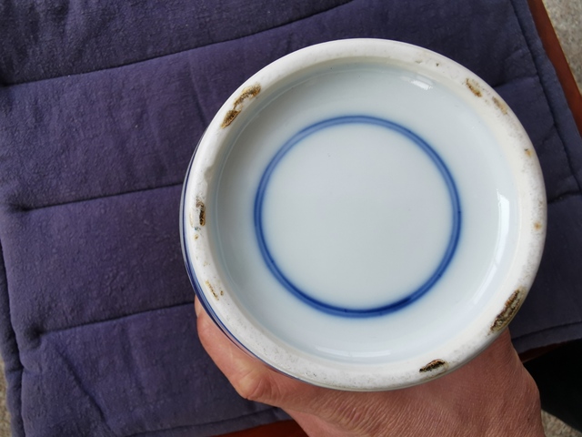 古玩陶瓷青花人物觀音瓶拍賣，當前價格8000元