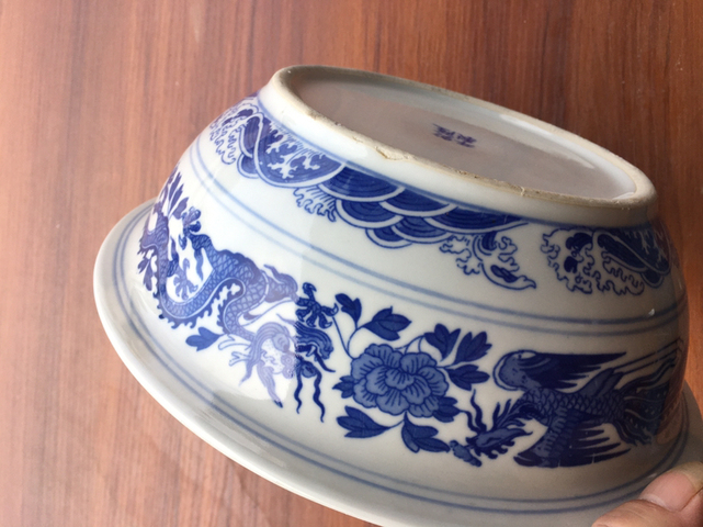 古玩陶瓷蓋盆拍賣，當前價格3000元