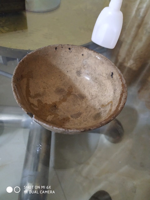 古玩陶瓷明代風格青花卷草紋碗拍賣，當前價格15800元