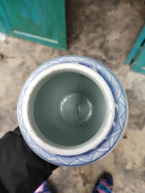 古玩陶瓷青花加彩人物瓶拍賣，當前價格11200元