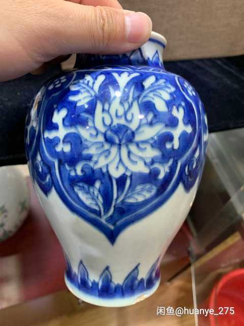 古玩陶瓷青花瓶拍賣，當前價格13800元