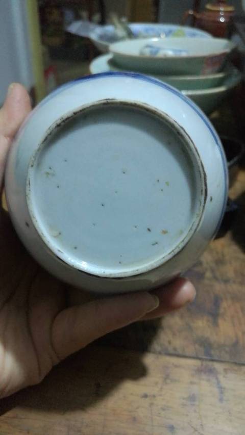 古玩陶瓷山水紋青花罐拍賣，當前價格10200元