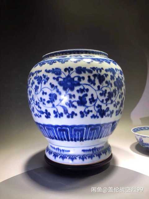 古玩陶瓷青花罐拍賣，當前價格10600元