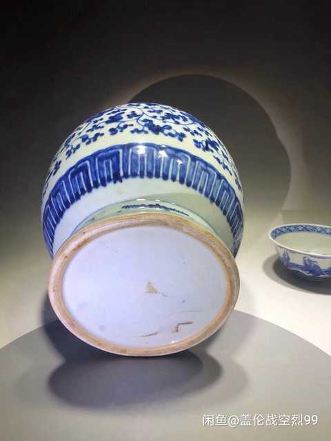 古玩陶瓷青花罐拍賣，當前價格10600元