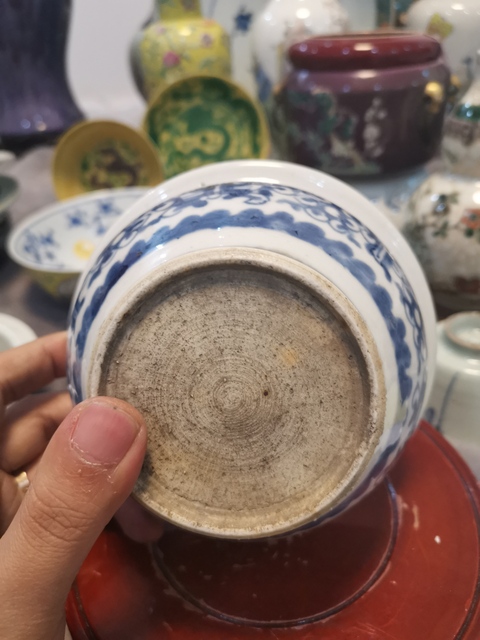 古玩陶瓷青花夔龍紋香爐拍賣，當前價格8900元