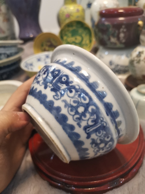 古玩陶瓷青花夔龍紋香爐拍賣，當前價格8900元