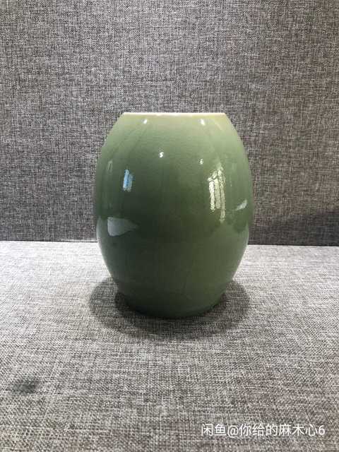 古玩陶瓷豆青釉罐拍賣，當前價格8000元