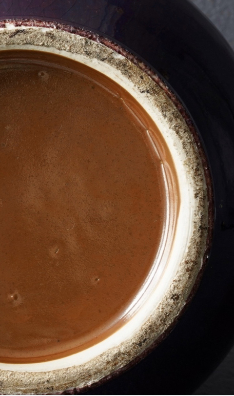 古玩陶瓷窯變釉蒜頭瓶拍賣，當前價格7000元