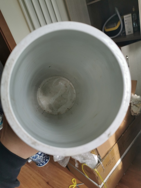 古玩陶瓷粉彩描金開光花卉紋帽筒拍賣，當(dāng)前價(jià)格11500元