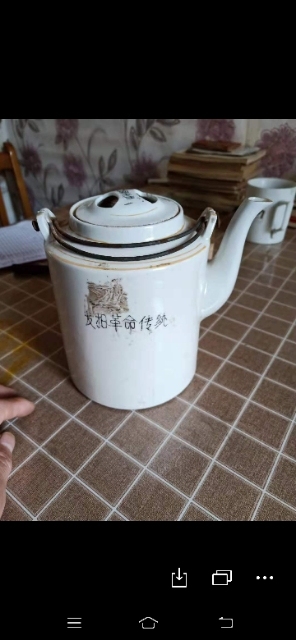 古玩陶瓷提梁壺拍賣，當前價格10500元