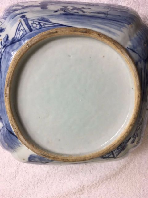 古玩陶瓷青花倭角碗拍賣，當前價格13500元