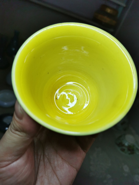 古玩陶瓷吹釉杯拍賣，當前價格12500元