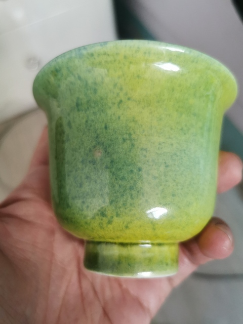 古玩陶瓷吹釉杯拍賣，當前價格12500元