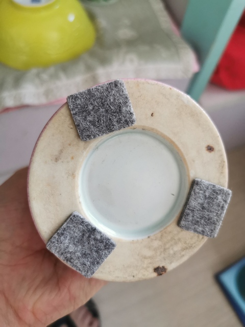 古玩陶瓷胭脂紅搖鈴尊拍賣，當前價格8000元