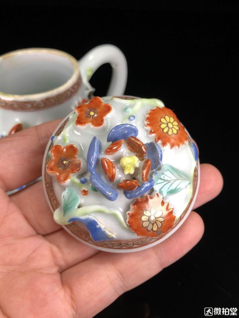 古玩陶瓷粉彩盤拍賣，當(dāng)前價(jià)格4000元