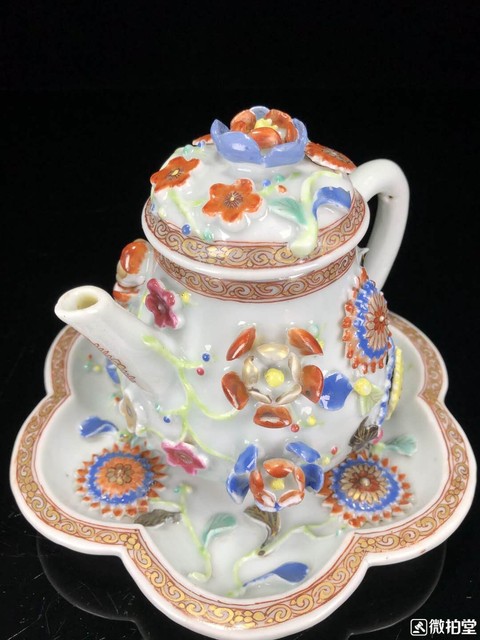 古玩陶瓷粉彩盤拍賣，當(dāng)前價(jià)格4000元