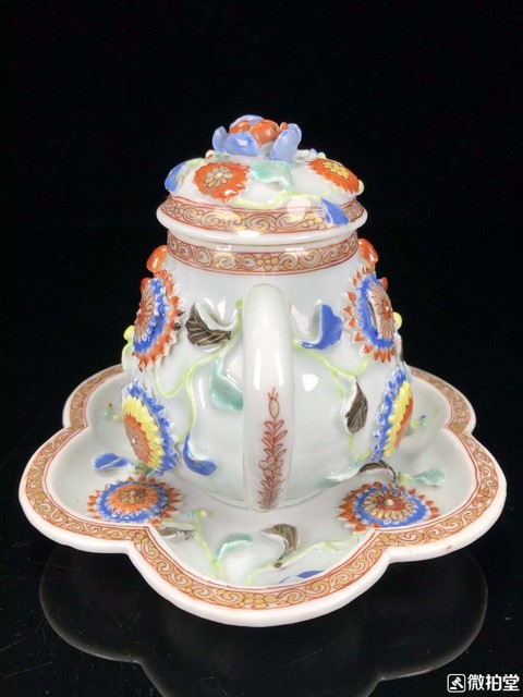 古玩陶瓷粉彩盤拍賣，當(dāng)前價(jià)格4000元