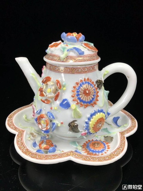 古玩陶瓷粉彩盤拍賣，當(dāng)前價(jià)格4000元