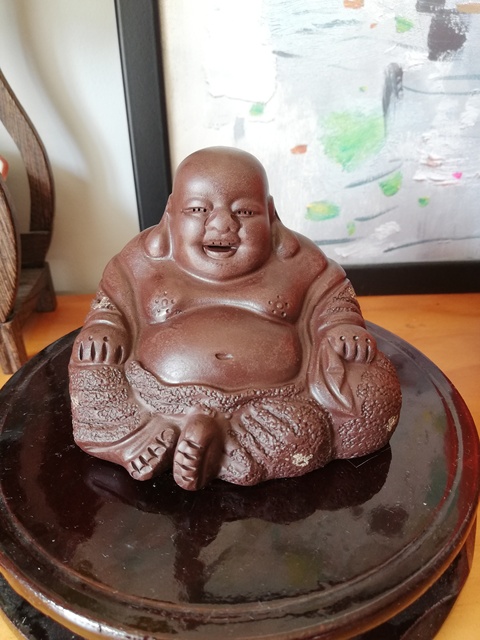 古玩陶瓷紫砂彌陀佛像拍賣，當前價格6000元