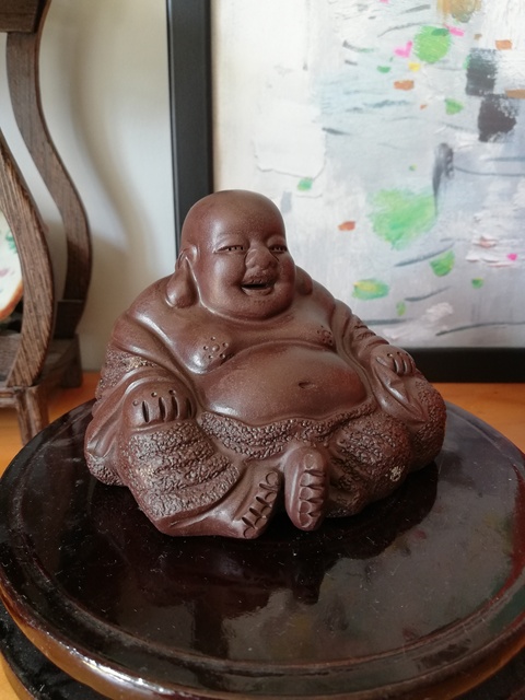 古玩陶瓷紫砂彌陀佛像拍賣，當前價格6000元