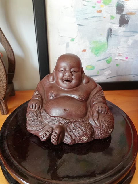 古玩陶瓷紫砂彌陀佛像拍賣，當前價格6000元