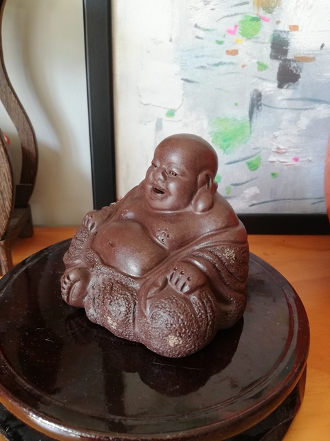 古玩陶瓷紫砂彌陀佛像拍賣，當前價格6000元