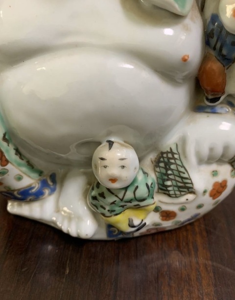 古玩陶瓷粉彩佛拍賣，當前價格7000元