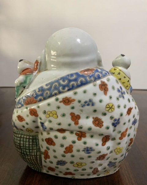 古玩陶瓷粉彩佛拍賣，當前價格7000元