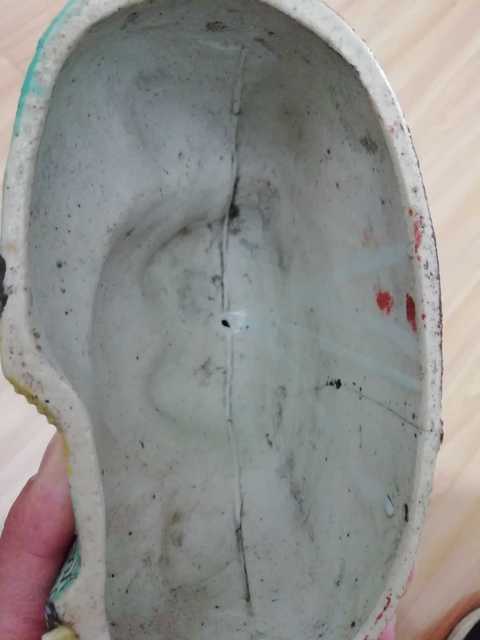 古玩陶瓷粉彩人物塑像拍賣，當前價格9000元