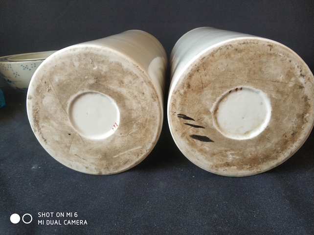 古玩陶瓷粉彩五倫圖帽筒拍賣，當前價格10000元