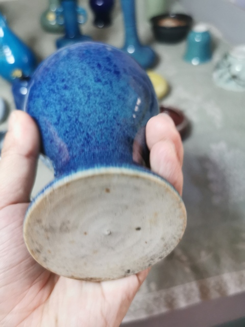 古玩陶瓷爐鈞釉梅瓶拍賣，當前價格8500元