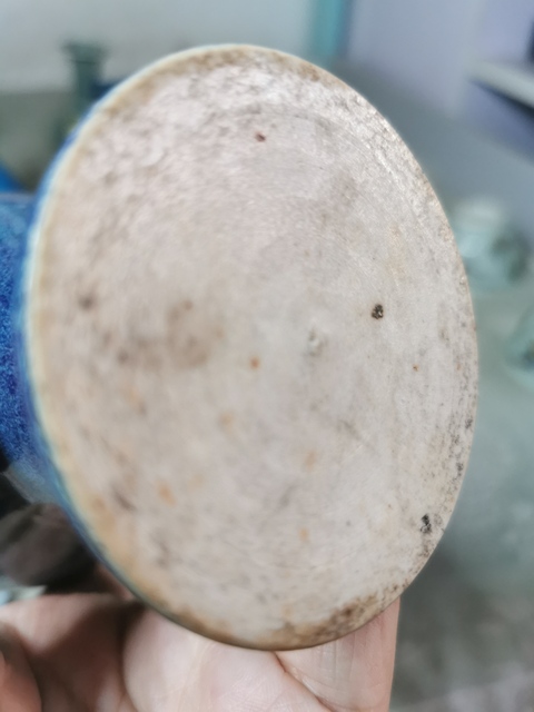 古玩陶瓷爐鈞釉梅瓶拍賣，當前價格8500元