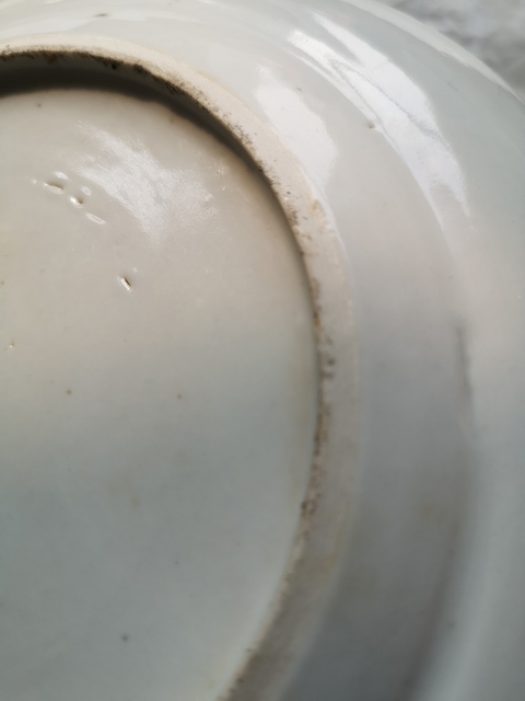 古玩陶瓷廣彩人物故事紋大盤拍賣，當前價格7000元