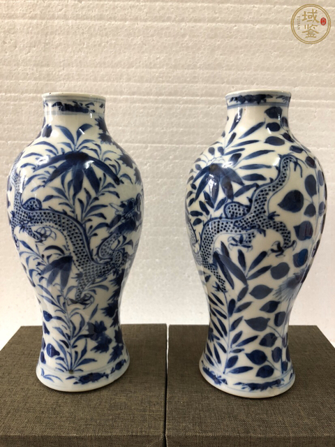 古玩陶瓷青花瓶拍賣，當前價格1800元