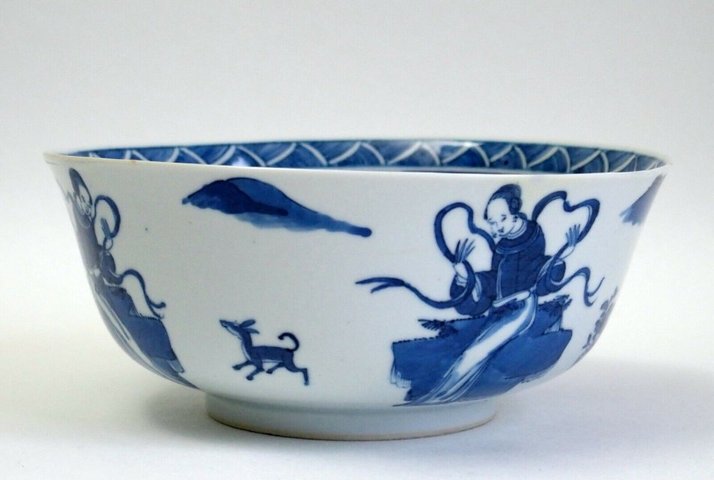 古玩陶瓷青花大碗拍賣，當(dāng)前價(jià)格19000元