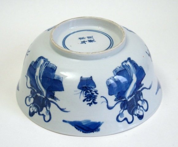 古玩陶瓷青花大碗拍賣，當(dāng)前價(jià)格19000元