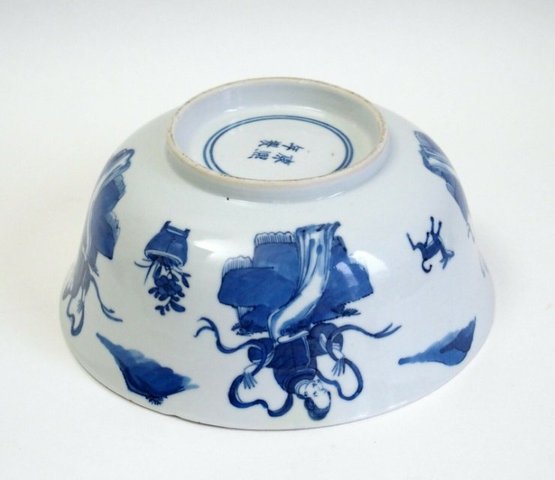 古玩陶瓷青花大碗拍賣，當(dāng)前價(jià)格19000元