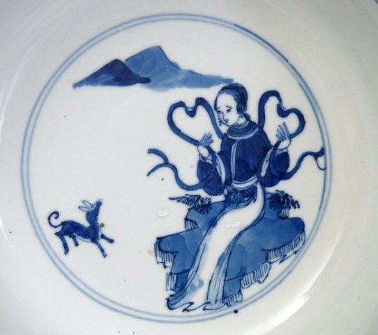 古玩陶瓷青花大碗拍賣，當(dāng)前價(jià)格19000元