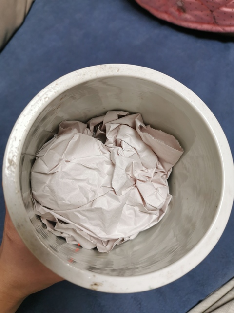 古玩陶瓷描金開窗粉彩花卉紋帽筒拍賣，當前價格20000元