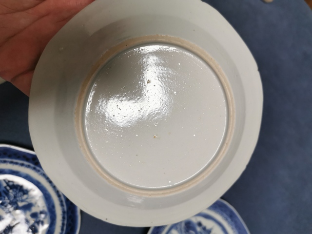 古玩陶瓷青花山水紋盤拍賣，當前價格12000元