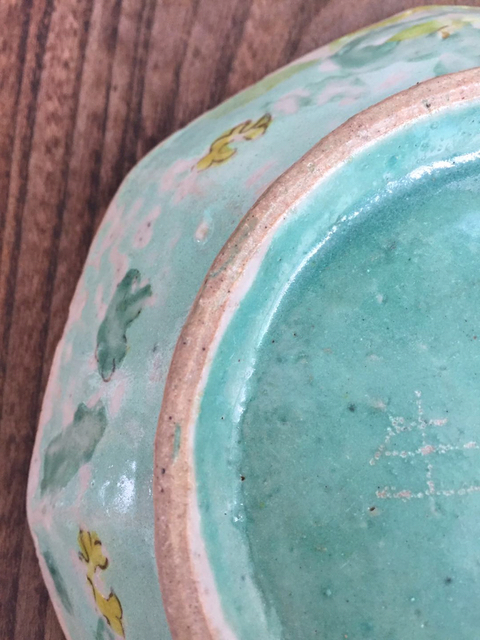 古玩陶瓷粉彩盤拍賣，當前價格12400元