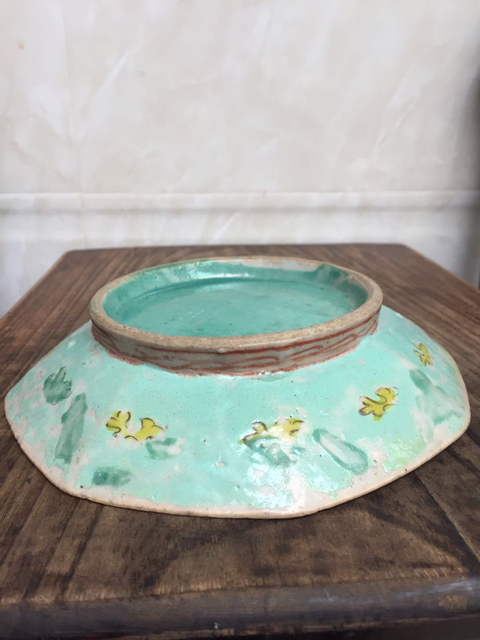 古玩陶瓷粉彩盤拍賣，當前價格12400元