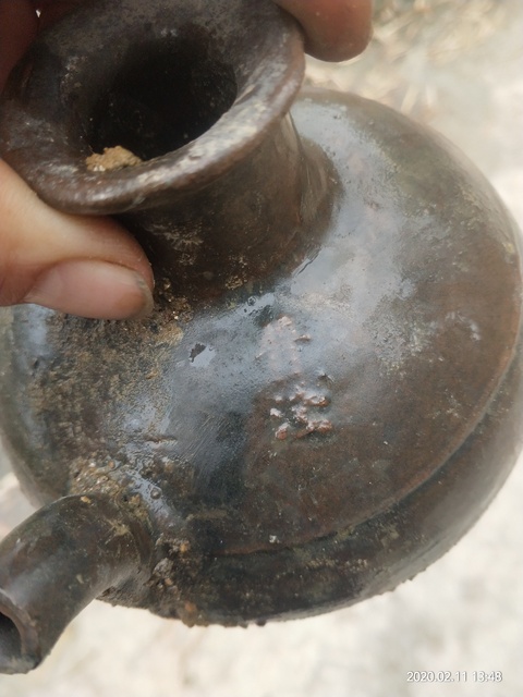 古玩陶瓷醬釉壺拍賣，當前價格5800元