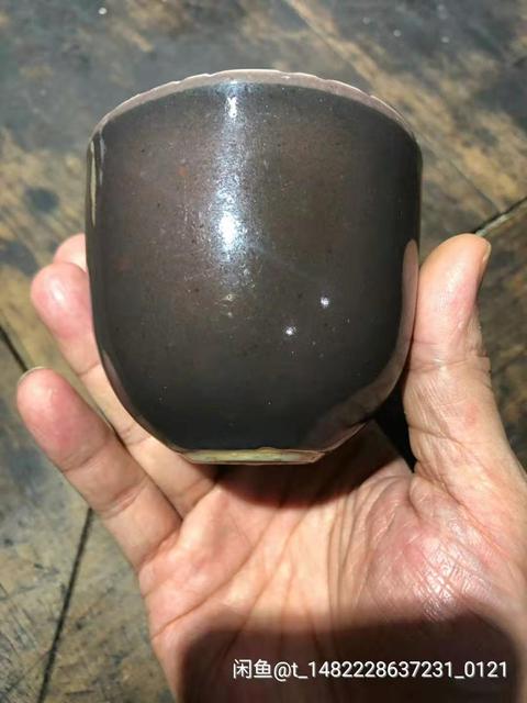 古玩陶瓷紅釉杯拍賣，當前價格13600元