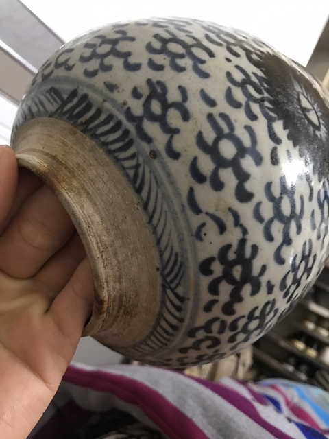 古玩陶瓷青花罐拍賣，當前價格17800元