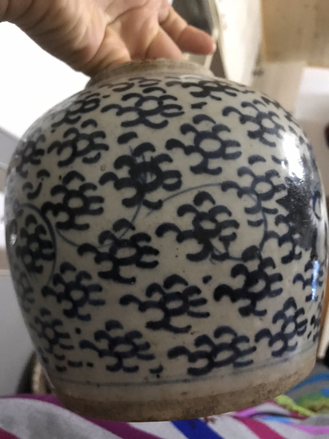 古玩陶瓷青花罐拍賣，當前價格17800元