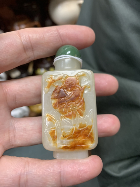 古玩玉器鼻煙壺拍賣，當前價格7200元