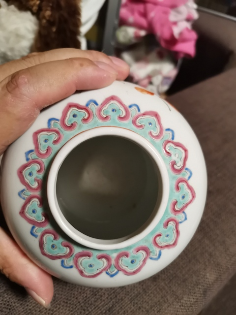 古玩陶瓷粉彩罐拍賣，當前價格8500元